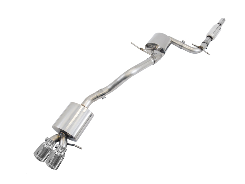 Volkswagen Sportwagen Performance Exhaust - AWE Tuning - Cat Back Touring Edition - Polished Silver - `10-`14 Volkswagen Sportwagen Performance Exhaust - AWE Tuning - Cat Back Touring Edition - Polished Silver - `10-`14